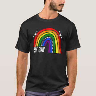Camiseta Florida Say Gay Stay Proud Lgbtq Gay Rights Vintag