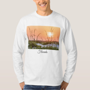Camiseta Florida Sea Oats Sunrise Long Sleeve Shirt