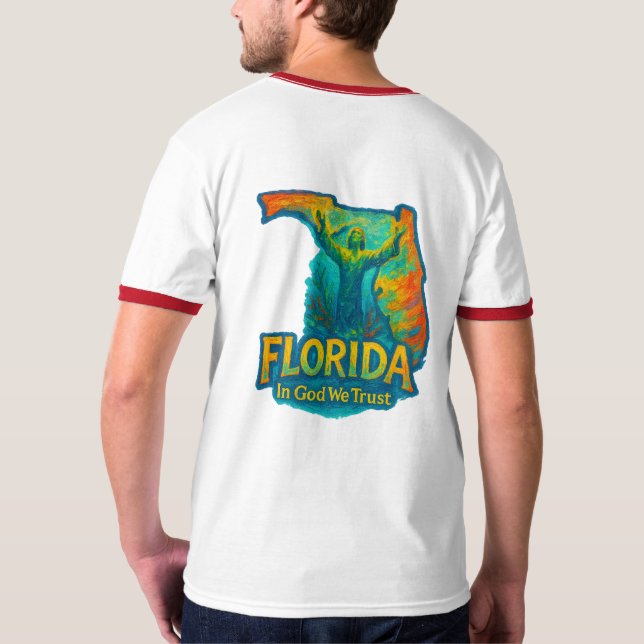 Camiseta Florida State Artistic T-Shirt – Oil Paint Brush- (Reverso)