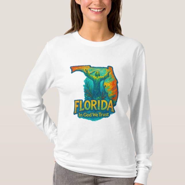 Camiseta Florida State Artistic T-Shirt – Oil Paint Brush- (Anverso)