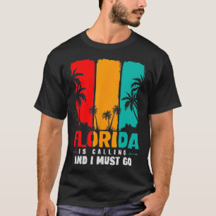 Camiseta Florida State Está Llamando Y Debo Ir A Fl
