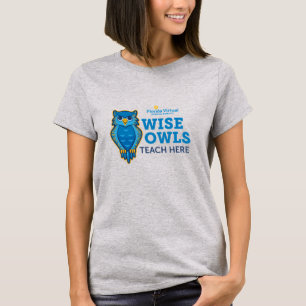 Camiseta Florida Virtual Middle School Búhos Sabios Enseñan