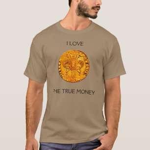 CAMISETA FLORÍN FLORENTINO DE ORO ANTIGUO