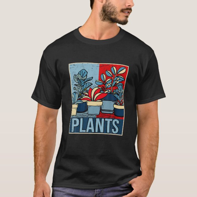 Camiseta Florisca de hormigón para mujeres amantes de plant (Anverso)