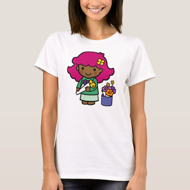Camiseta Florismo del futuro (Anverso)