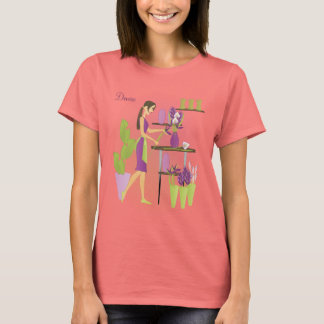 Camiseta Florist-Purple