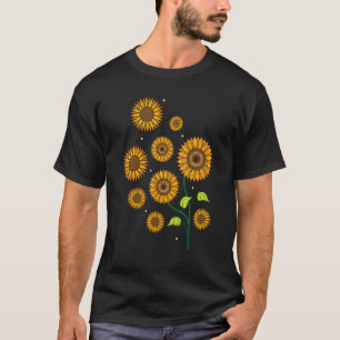 Camiseta Florista Hippie Jardinero de Flores Vintage Amaril