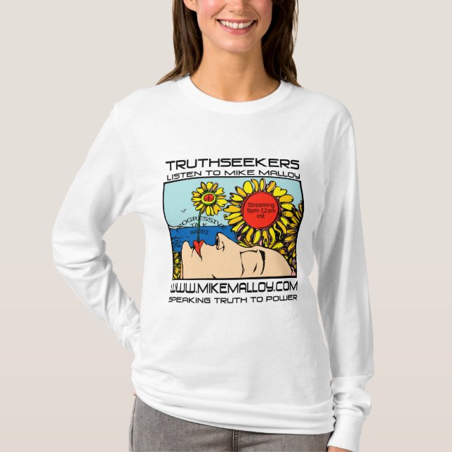 CAMISETA FLORISTA TRUTHSEEKER (Anverso)