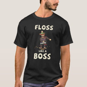 Camiseta Floss Como Un Bosque Mexicano Poncho Funny Cinco D