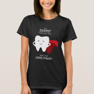 Camiseta Floss Como Un Dentista Jefe