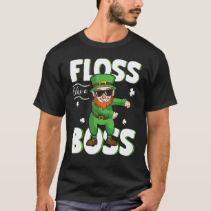Camiseta Floss Like A Boss Happy St.Patrick's Day en marzo