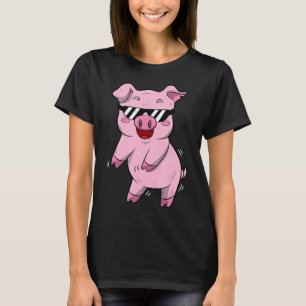 Camiseta Floss Pig Dance Boys Flossing Lover