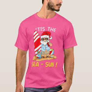 Camiseta Flota De Santa Surf En El Que Está El Navidad De S