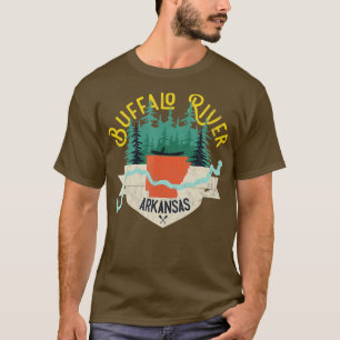 Camiseta Flotación del río Parque Nacional Buffalo Arkansas