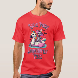 Camiseta Flotador de Esqueleto para Piscina Vibraciones de