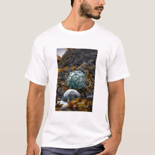 Camiseta Flotador de pesca en charca de marea, Alaska