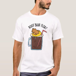 Camiseta Flotador de Root Bear Pun divertido de Root Beer