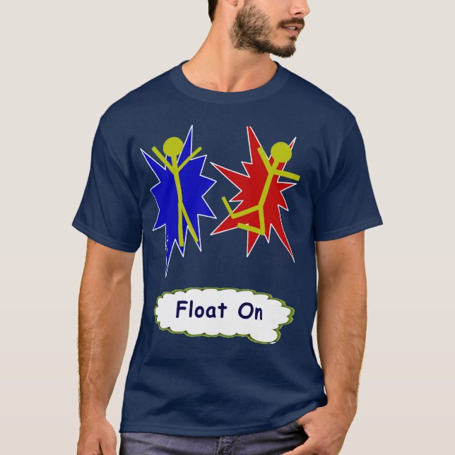 Camiseta Flotador encendido (Anverso)