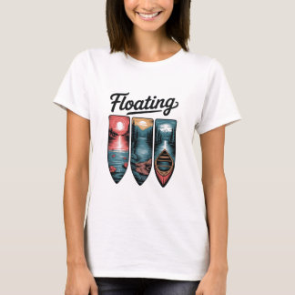 Camiseta Flotante Inspiración Calma Relajación Consciente