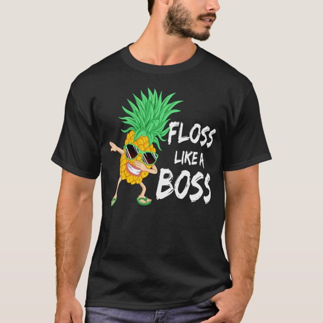 Camiseta flotar como un jefe (Anverso)