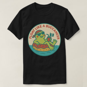 Camiseta Flotar Como Una Rana Bucanera