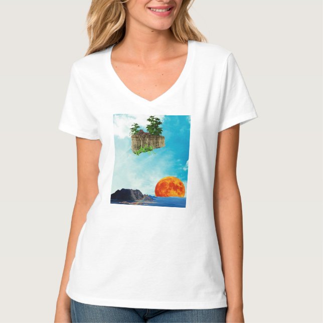 Camiseta Flotar dos veces (Anverso)