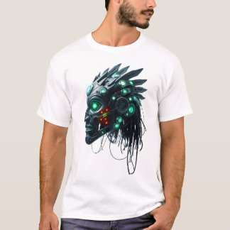 Camiseta Flotas tribales de ciborg faciales