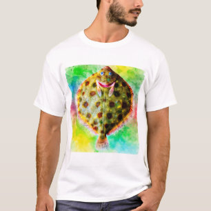 Camiseta Flounder 190624AREF119 - Watercolor
