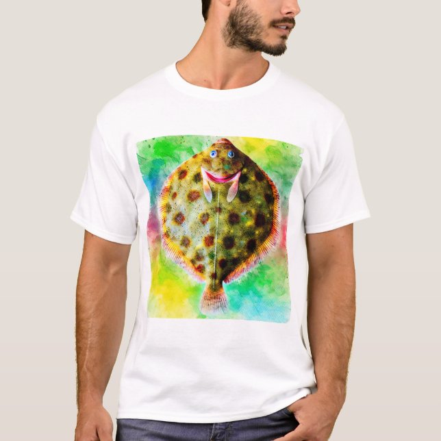 Camiseta Flounder 190624AREF119 - Watercolor (Anverso)
