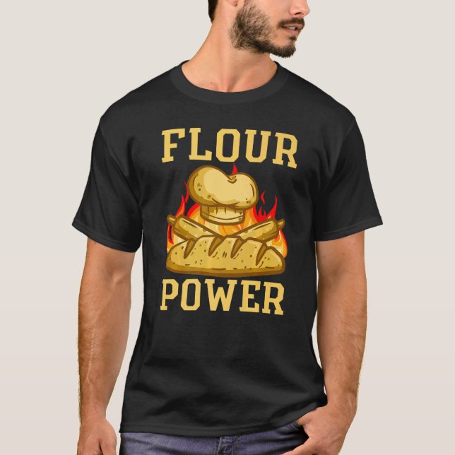Camiseta Flour Power Bread Bread (Anverso)