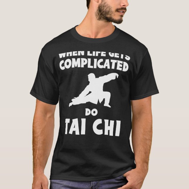Camiseta Flow with Humor: Cuando la vida se complica, yo di (Anverso)