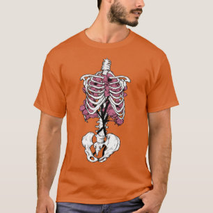 Camiseta Flower and bones