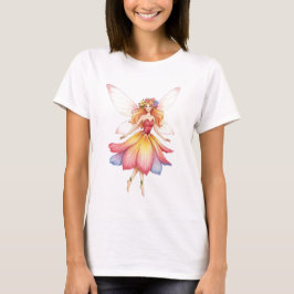 Camiseta Flower Fairy Fantasy Magic Style T-Shirt