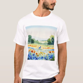Camiseta Flower field