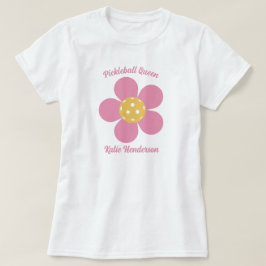 Camiseta Flower Flower Flower Personalizadas de Retro Mod 7