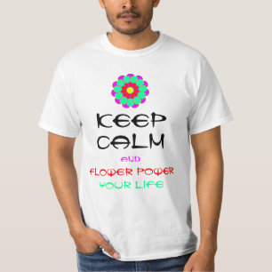Camiseta Flower Flower Power Bloom I + tu texto