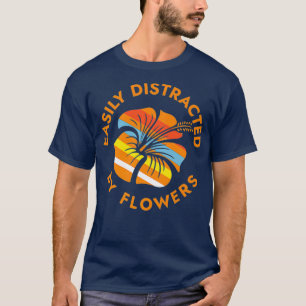 Camiseta Flower Lover Quote Florist Nature Lover Design