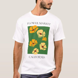 Camiseta Flower Market - California
