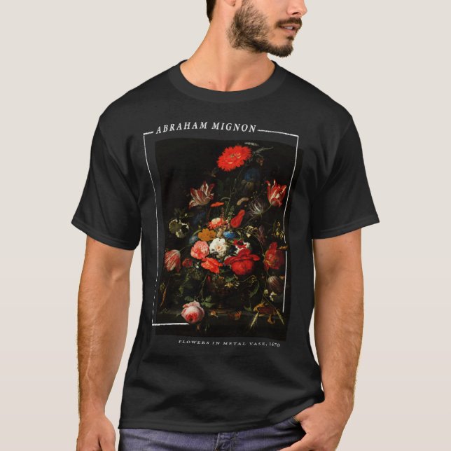 Camiseta Flower Painting Stil Life for an (Anverso)