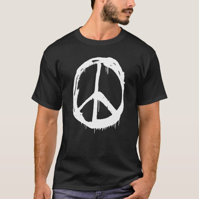 Camiseta Flower Peace Love Happy Soul (Anverso)