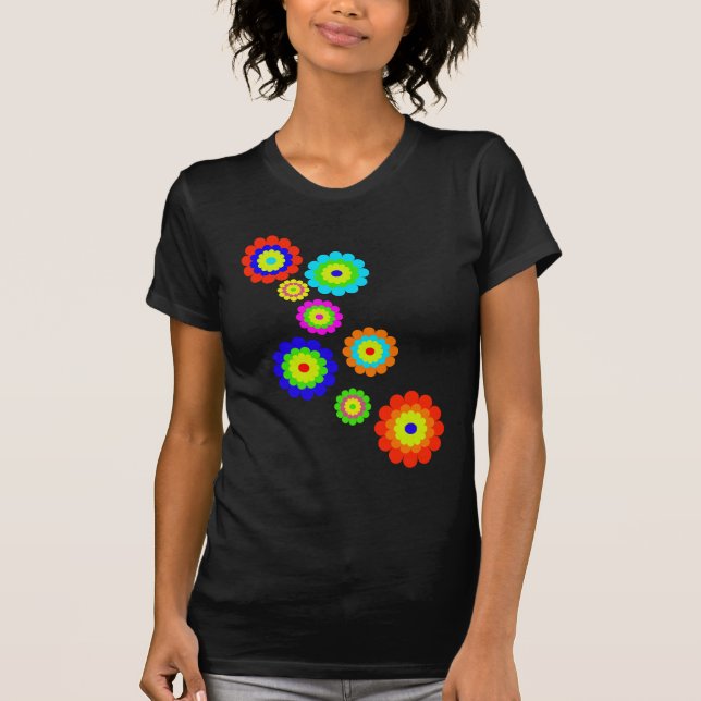 Camiseta Flower power (Anverso)