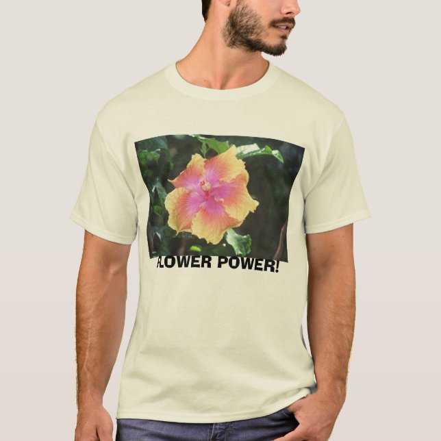 CAMISETA ¡FLOWER POWER! (Anverso)