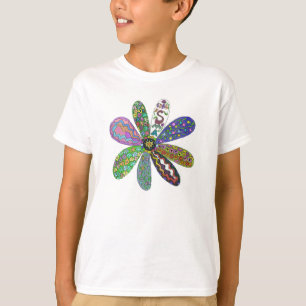 Camiseta Flower power de la curación SMA