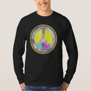 Camiseta Flower Power Peace Sign 2 Fan