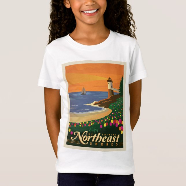 Camiseta Flower Show de Macy | Nordeste (Anverso)