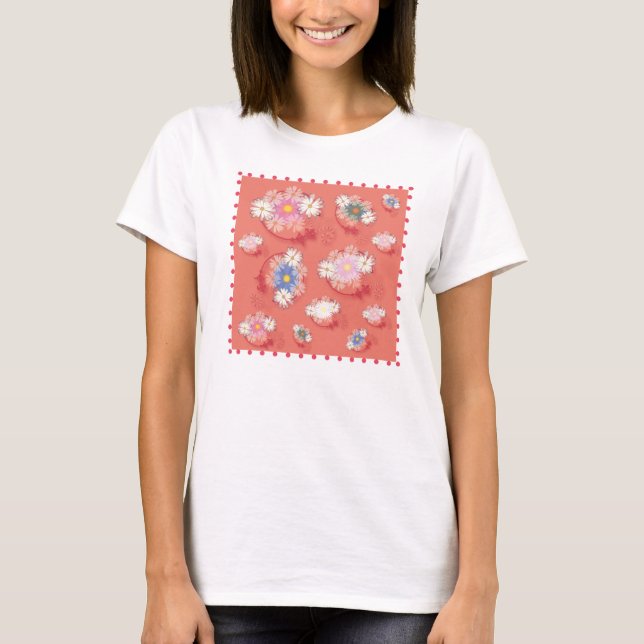 Camiseta FlowerGirl basic t-shirt (Anverso)