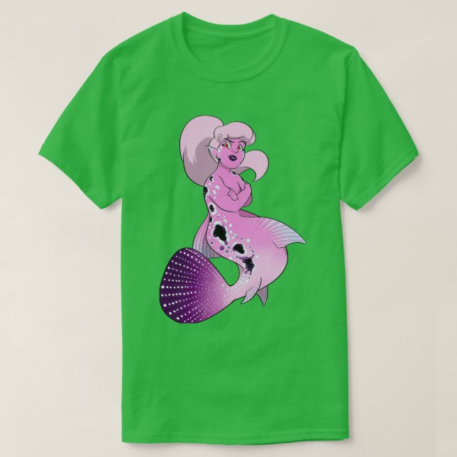 Camiseta Flowerhorn Mermaid (Diseño del anverso)