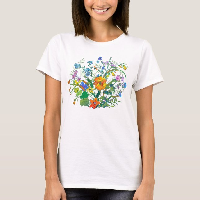 Camiseta 'FlowerMania (Anverso)