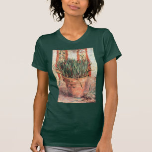 Camiseta Flowerpot de Still Life w Chives de Vincent van Go