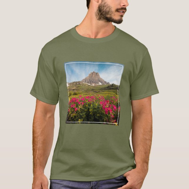 Camiseta Flowers | Montana's Glacier National Park (Anverso)